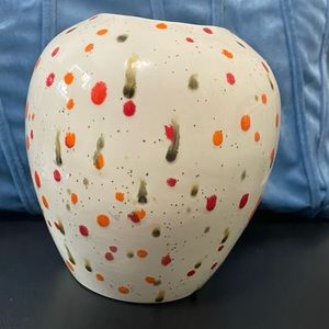 A very unique vase you can have flowers, or just be a decorative piece